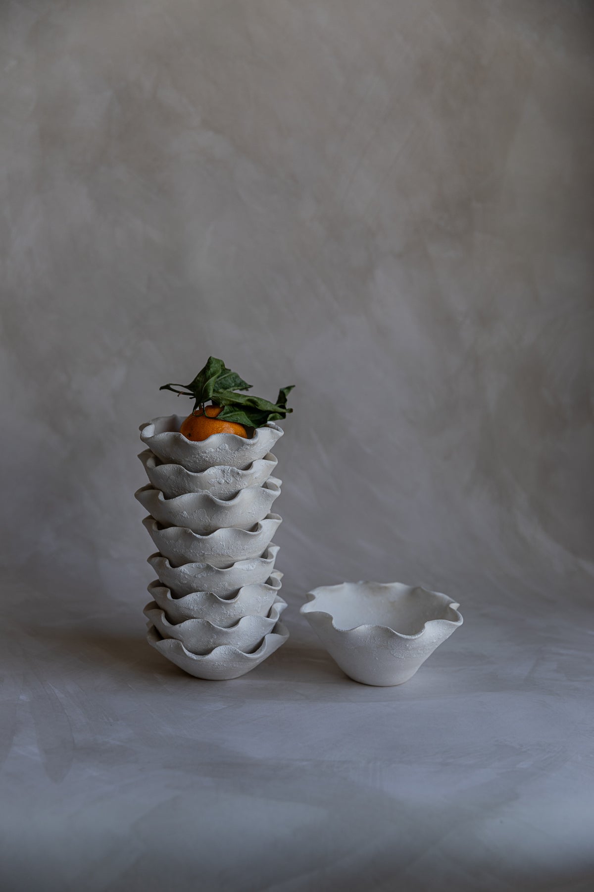 Flutter Bowl Stoneware