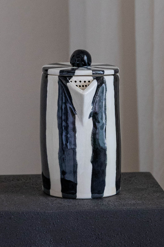 Striped Pitcher