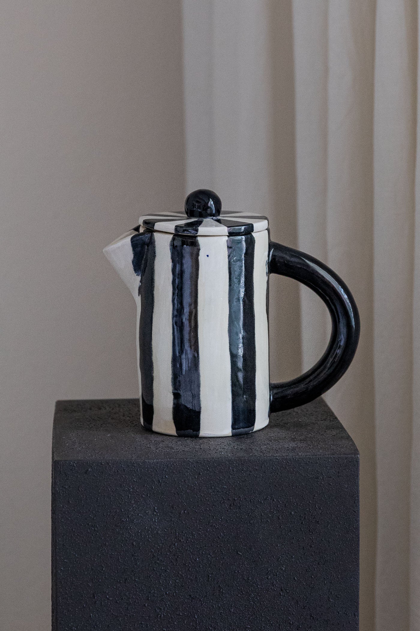 Striped Pitcher