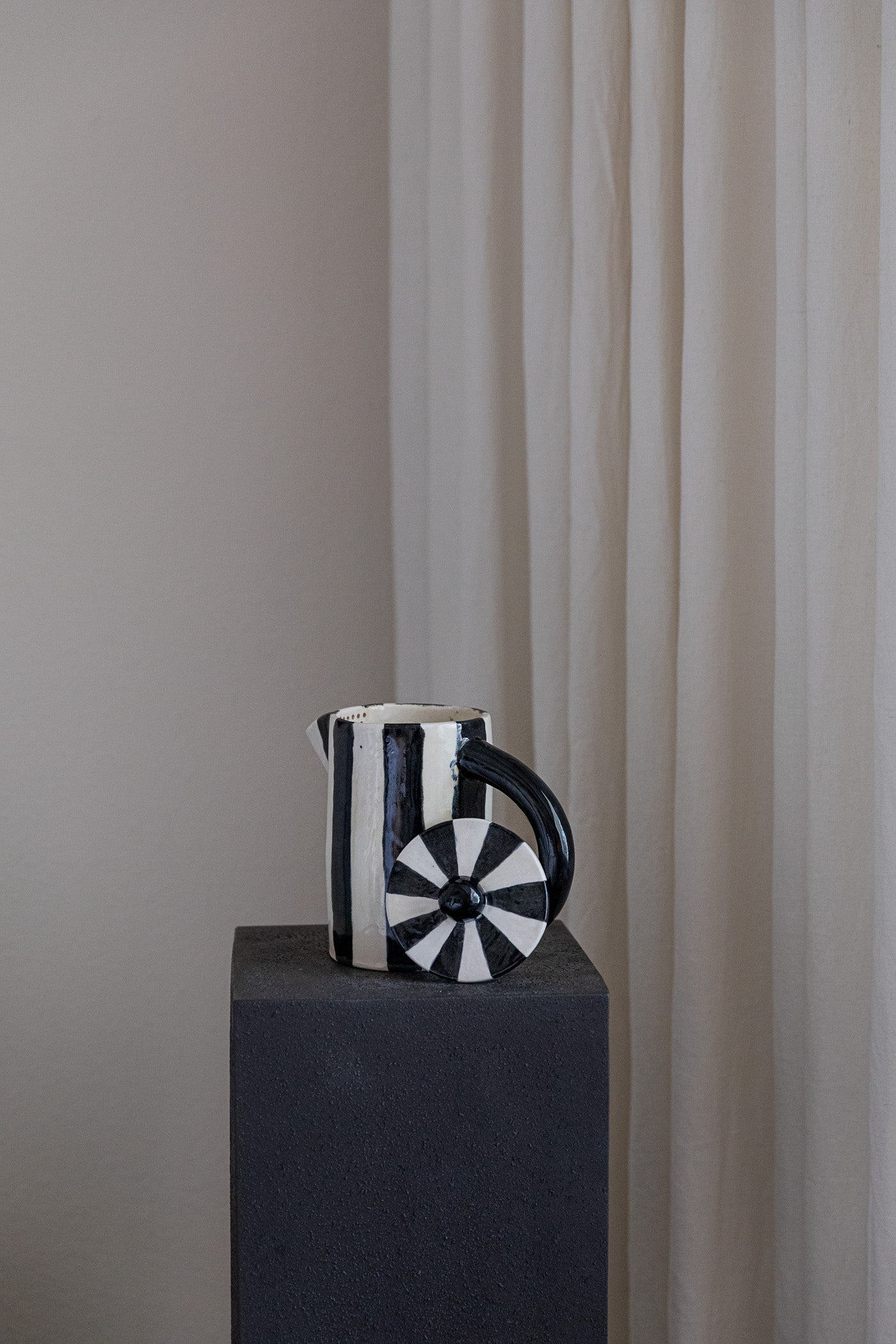 Striped Pitcher