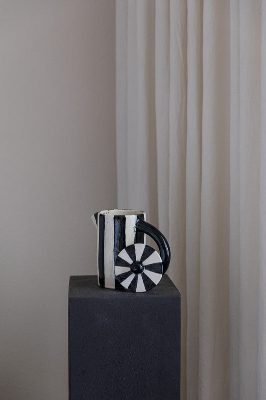 Striped Pitcher